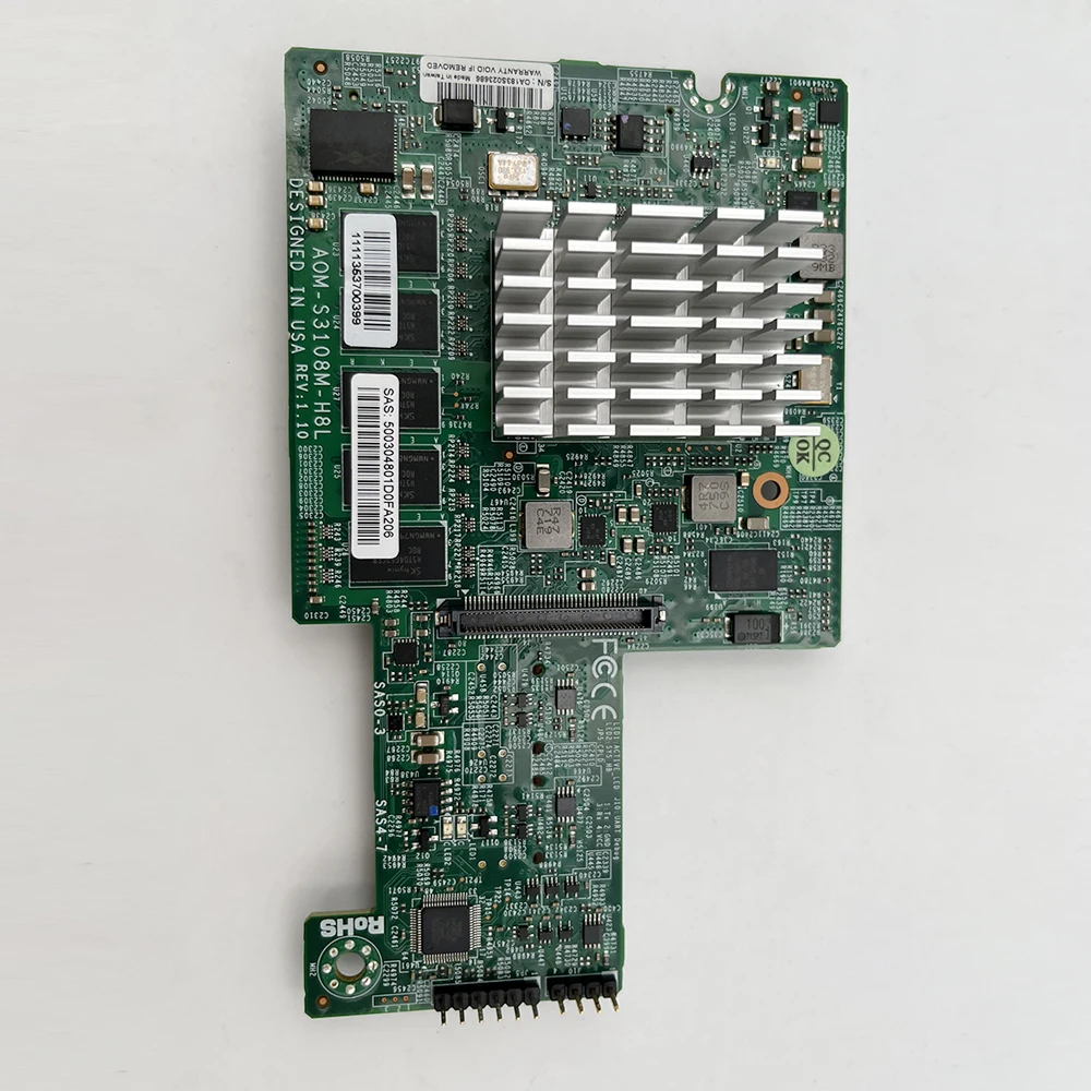 AOM-S3108M-H8L Array Card Onboard Integrated Card 6028R Server 2G Cache  High Reliability  High Reliability 