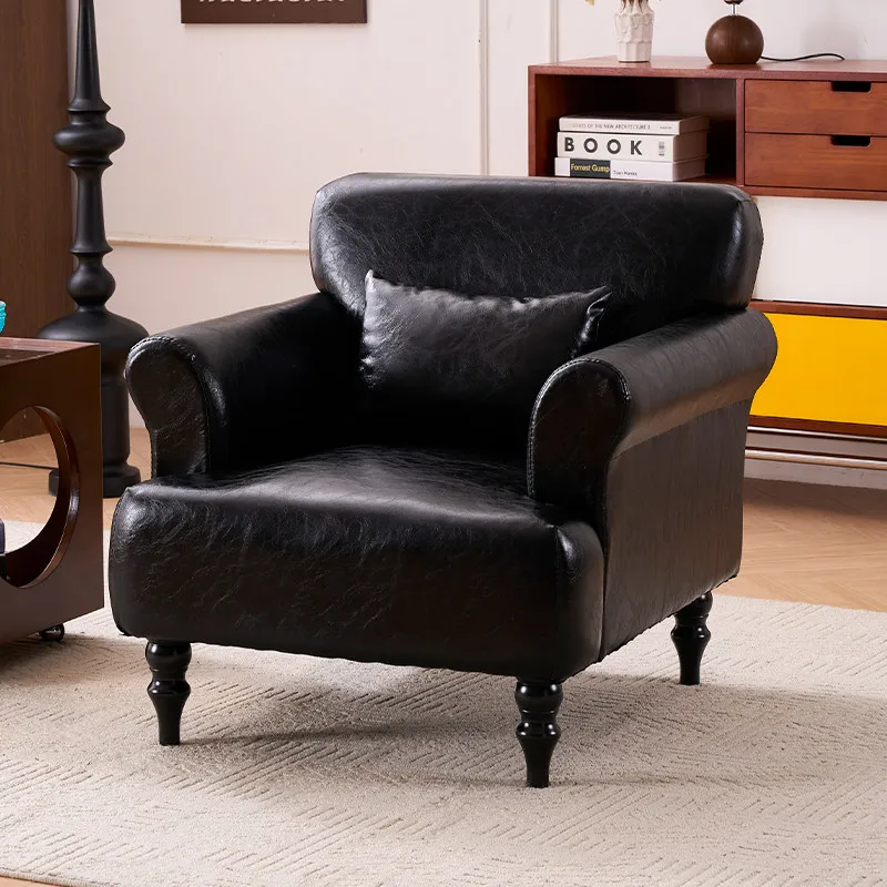 Wooden Lounge Living Room Chairs Nordic Luxury Modern Designer Living Room Chairs Comfortable Arm Poltrona Terrace Furniture
