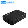 4 Port AU Plug