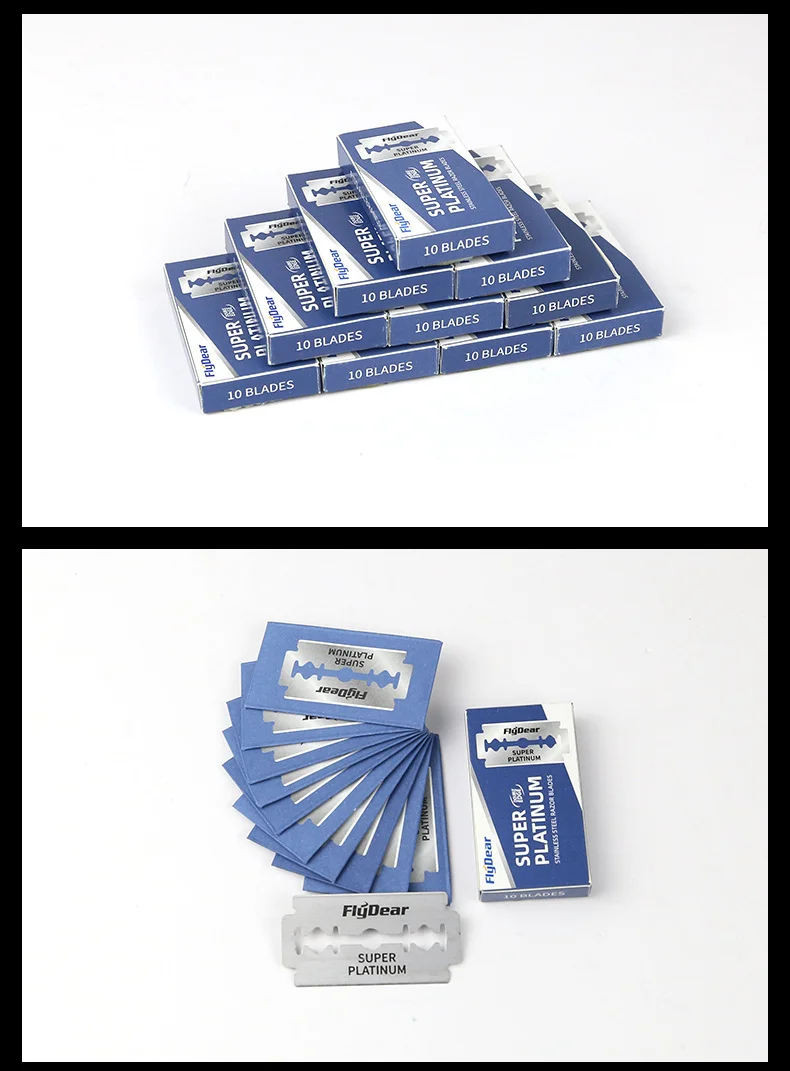 

Stainless steel double-blade Razor Razor Razor Old fashioned razor manual shaving for men safety razor travel case razor QIWU