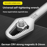 Multi-functional Self-tightening Universal Wrench Double-ended Wrench Quick Hand Tool Wrench Suitable for A Variety of Nuts