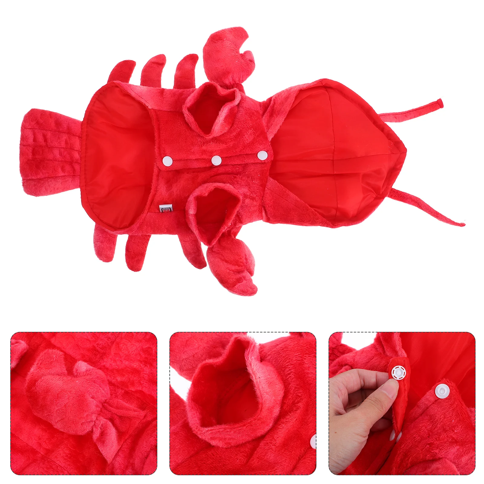 

Lobster Red For Lobster Dog Funny Clothes Cats Halloween Costume Dogs Pet Supplies Dog Clothes Costume Pet Supplies