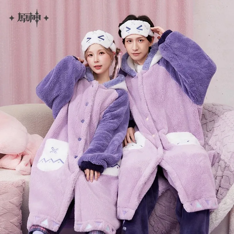 Game Genshin Impact Official Genuine Product Citlali Theme Homewear Robe Includes Eye Mask Halloween Christmas DIY Gift Cosplay