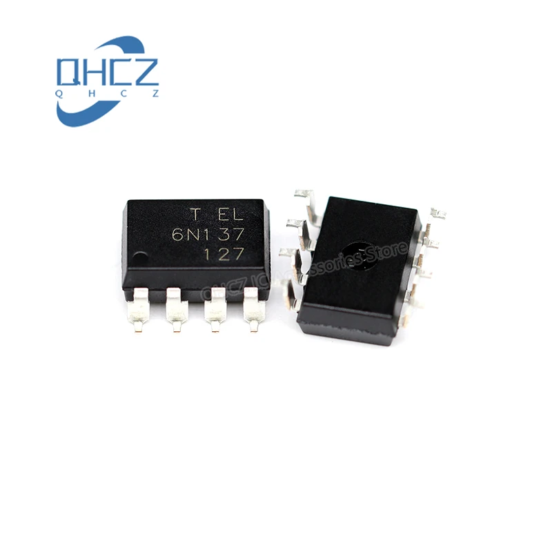 10PCS EL6N137S-TA EL 6N137S SMD-8 SMD high-speed optical coupling New Original Integrated circuit IC chip In Stock