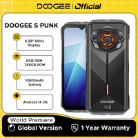 World Premiere DOOGEE S Punk Rugged Phone LED Light Effect 6.58\