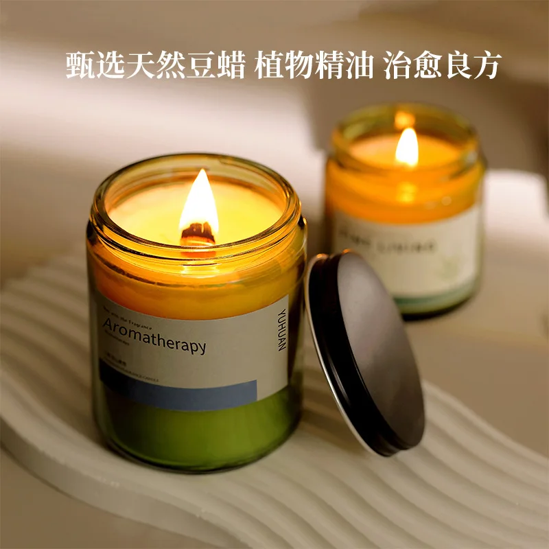 Osmanthus scented candles handmade household bedroom lasting fragrance essential oil holiday souvenir incense ornament wholesale