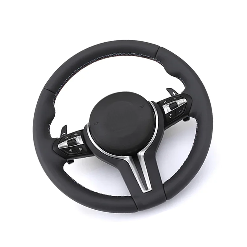 

Steering Wheel for BMW 1 3 5 7 Series E60 X6 F16 E71 X1 E84 F20 F22 F30 F32 F36 F40 F80 F90 E30 E92 F34 X2 F21 Without airbags