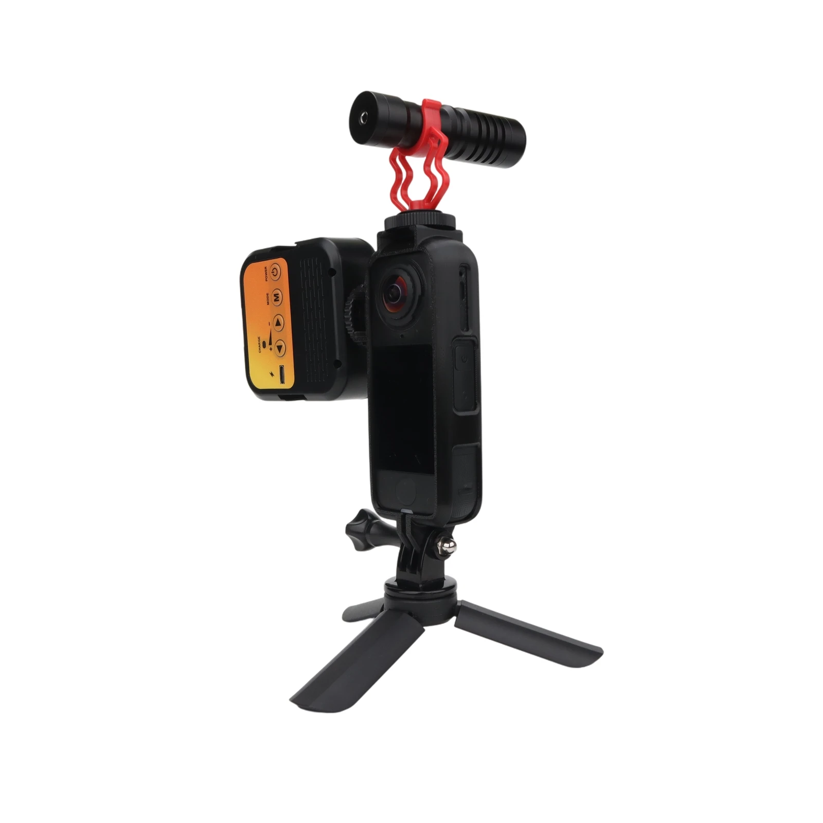 

for Insta360 X4 Air Frame Cage Protective Frame Housing Case with Cold Shoe Mount Doesn't compromise shooting performance