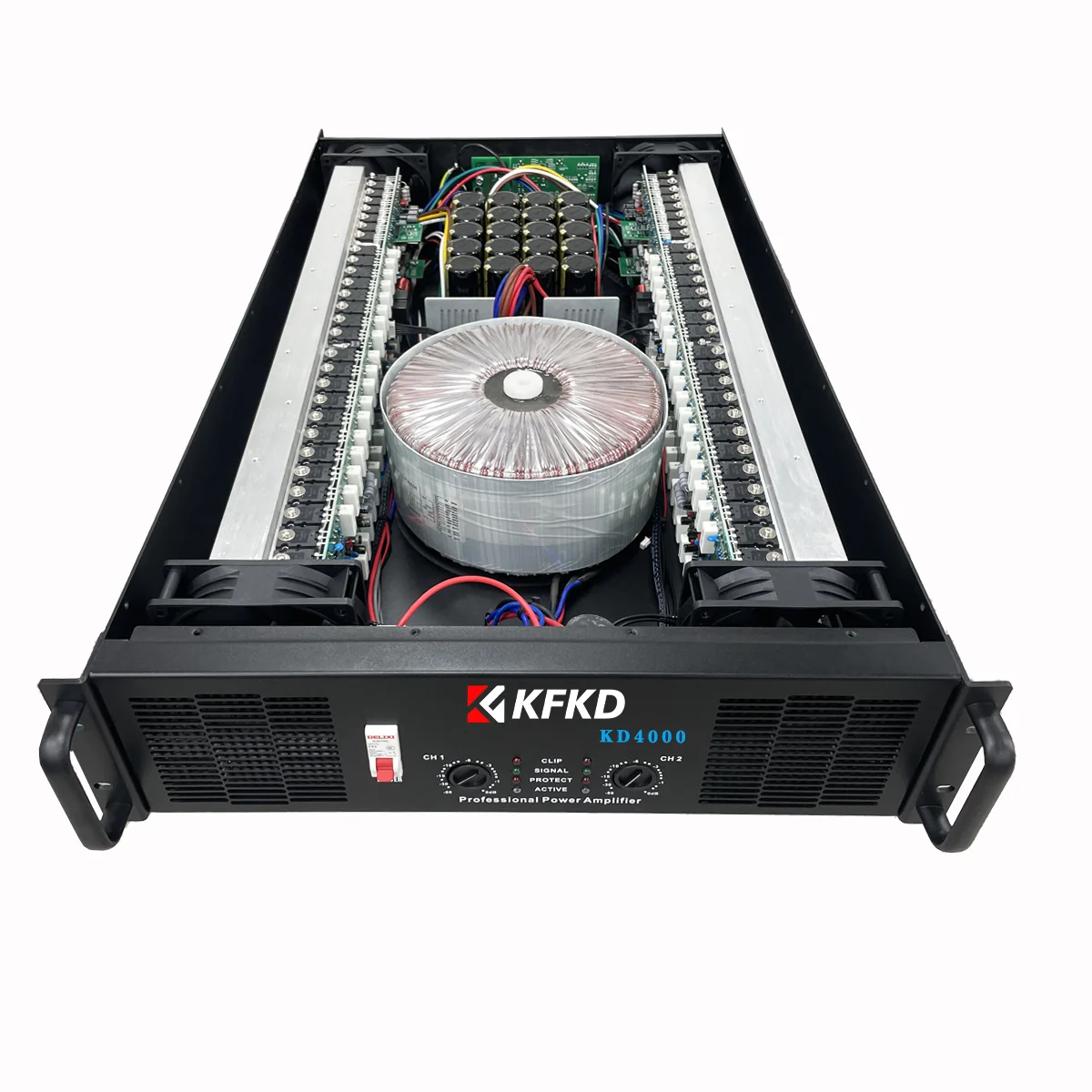 KD4000 Power Amplifier DJ 2-channel 4000W*2H Stage Outdoor PK Pure Power Amplifier