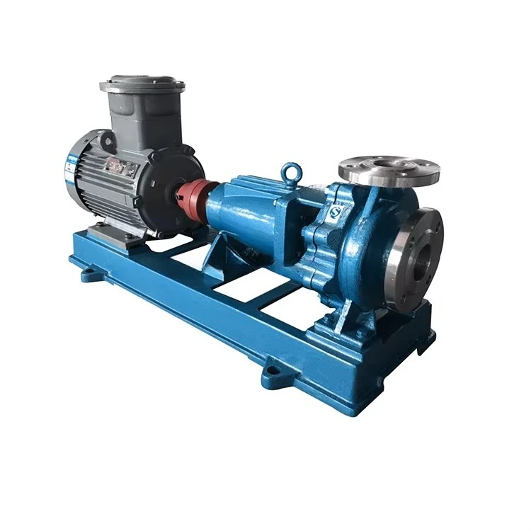IH Series Horizontal Centrifugal Pump Single Stage End Suction Pump Stainless Steel  Pump
