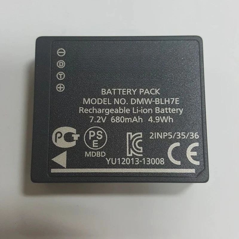 

Suitable for Panasonic GM1 GM5 GF7 DMW-BLH7E Camera Battery