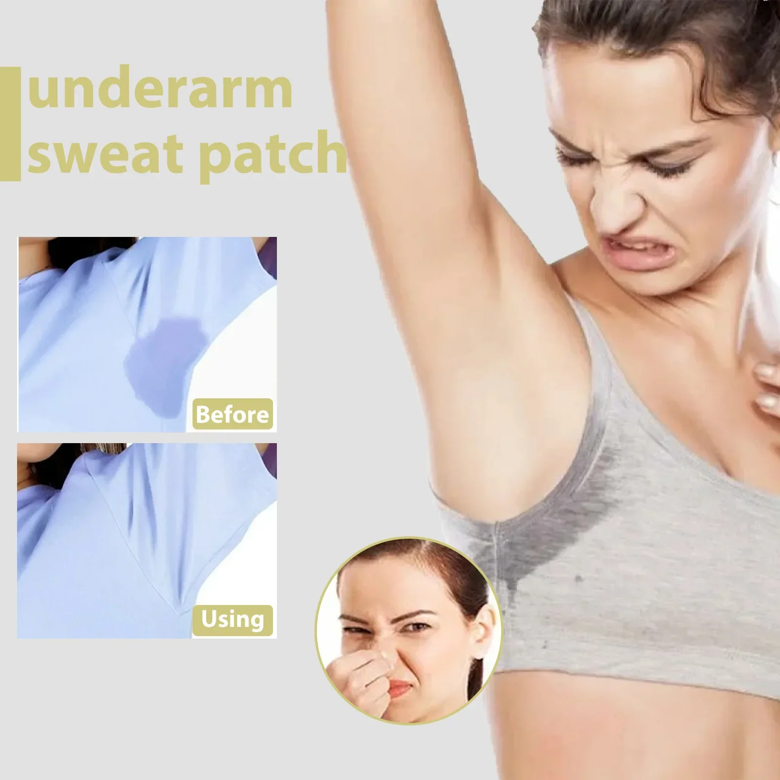 

Sdatter 12Pcs Underarm Sweat Pads Armpit Sweat Patches For Women And Men Dress Shields For Hyperhidrosis Non Visible духи женски