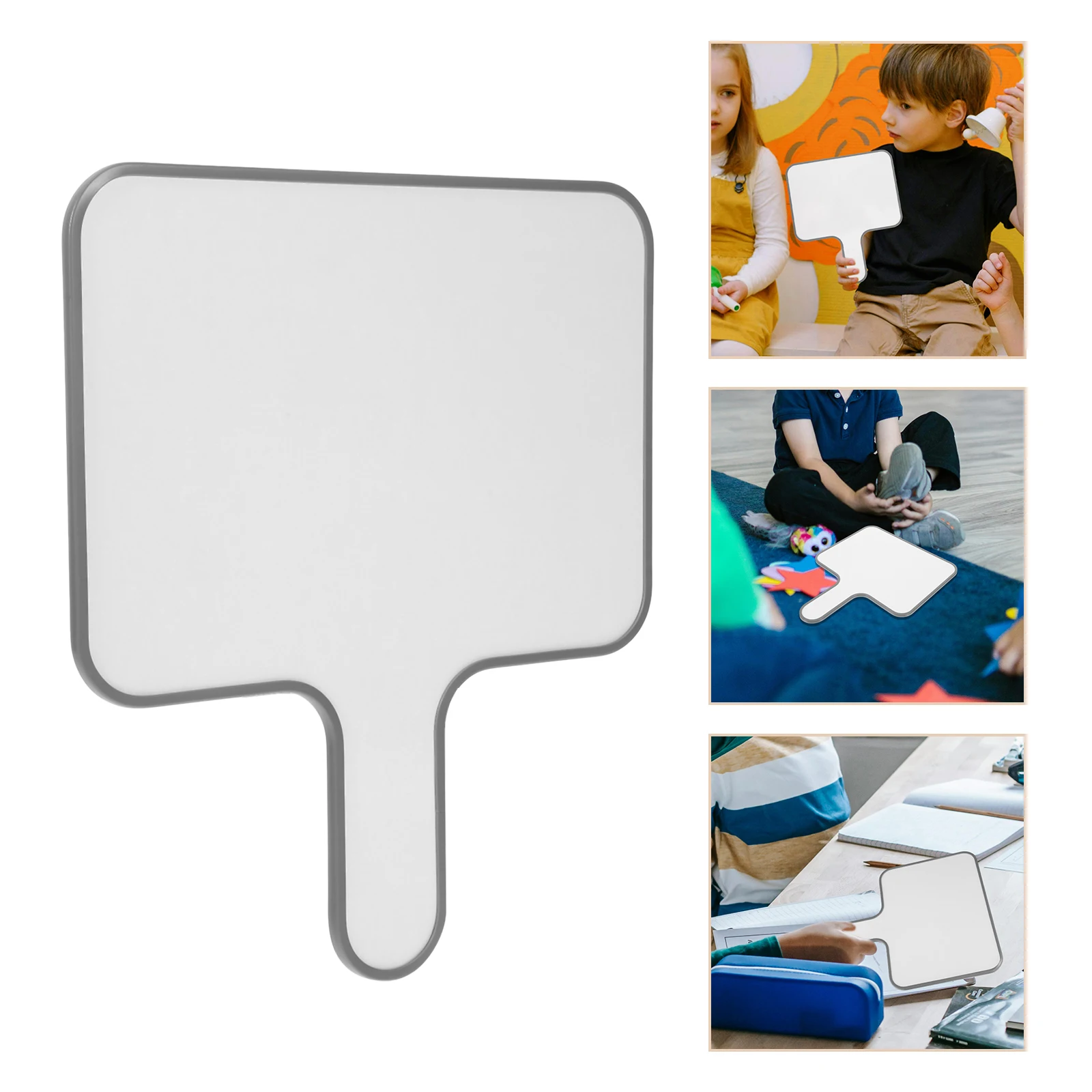 Handheld Whiteboard Dry Erase Board Small Paddles Answer Paddles Blank Whiteboard Score Board Auctions Write Scoreboard