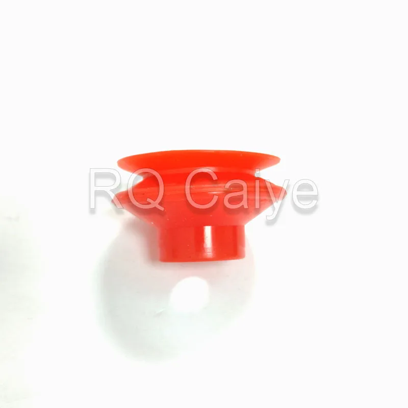 

High Quality 100Pieces Double-layer Red Suction Nozzle 40X22X24mm Sucker For Printing Machine Parts