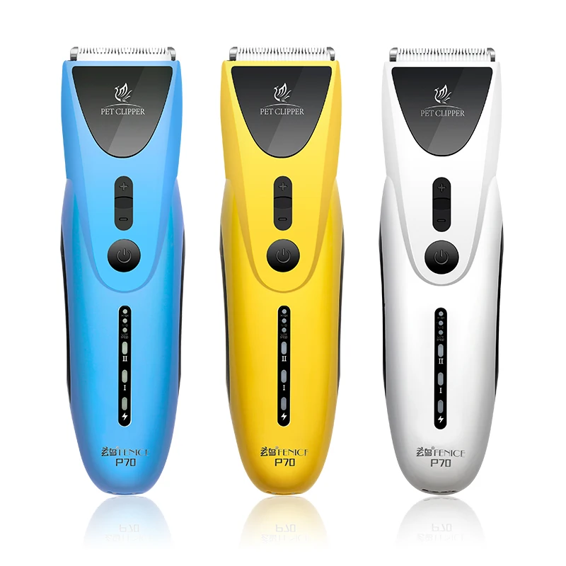 Fenice Dog Hair Clipper Electrical Hair Cutting Machine Grooming Pet Haircut Trimmer Shaver Set Pets Cordless Rechargeable