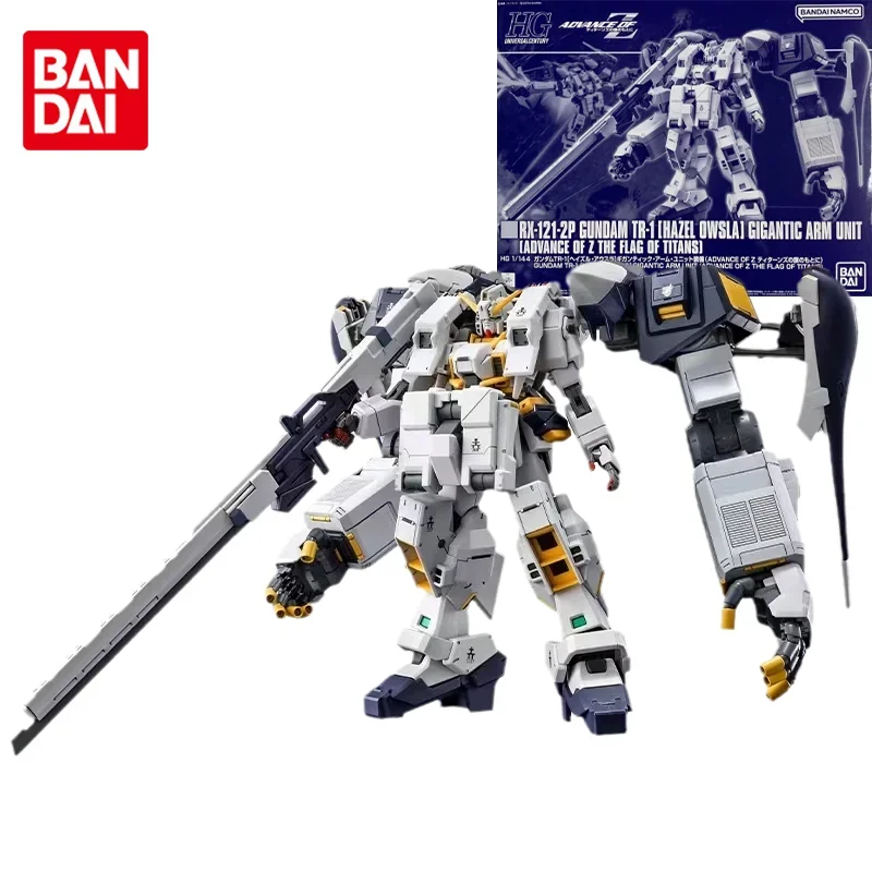 

Bandai Gundam Model Kit Anime PB HG RX-121-2P GUNDAM TR-1 HAZEL OWSLA GIGANTIC ARM UNIT Action Figures Toys Gifts for Children