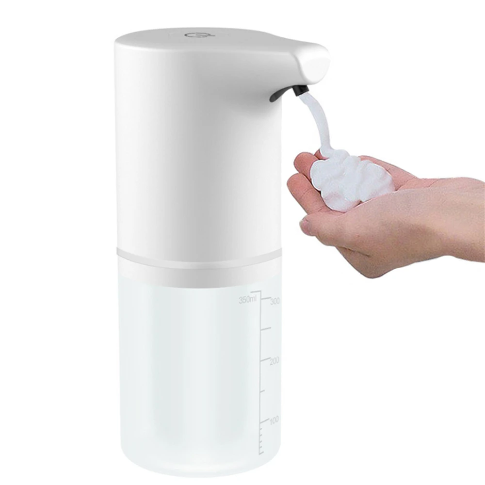 Dispenser automatico di sapone in schiuma a induzione con ricarica USB Dispenser automatico di sapone liquido con sensore intelligente Dispenser disinfettante per le mani senza contatto