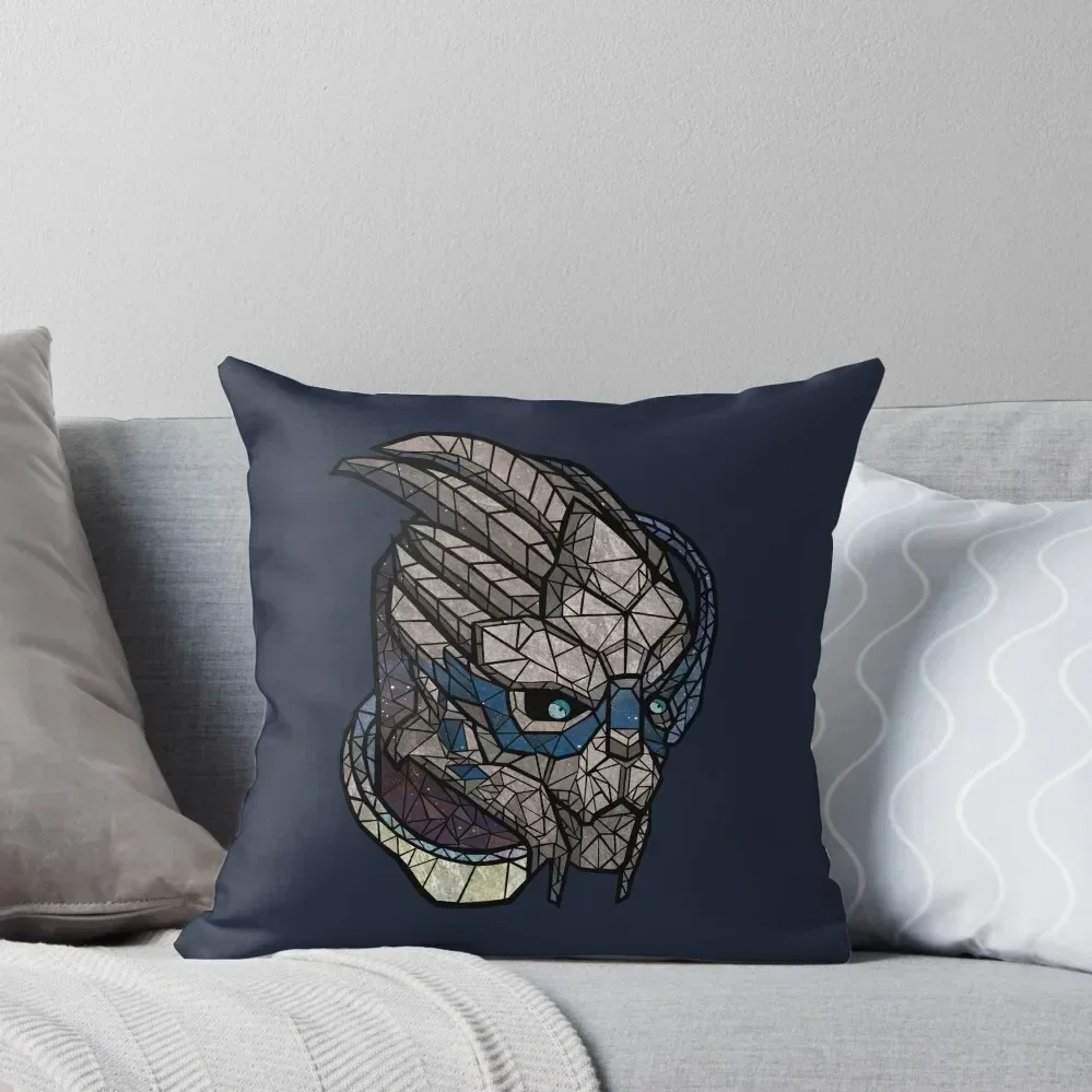 Garrus Vakarian Throw Pillow Cushion Cover christmas ornaments 2025 pillows decor home pillow