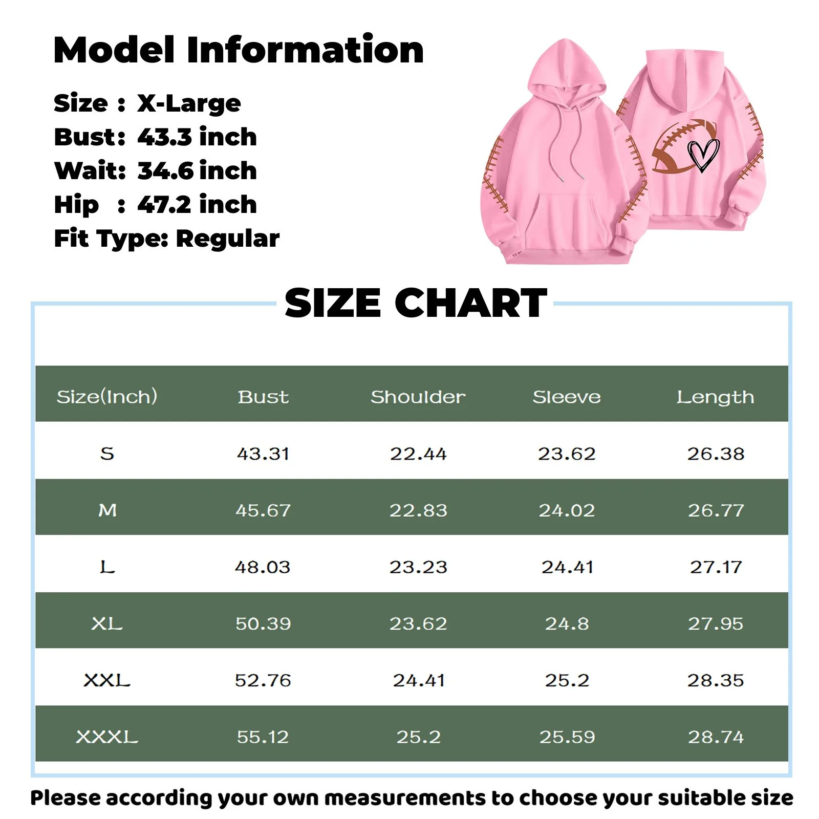 Sweat à capuche imprimé rugby pour femme, pulls légers à manches longues avec poches, sweat à capuche Wstring de proximité, mode décontractée, automne, nouveau