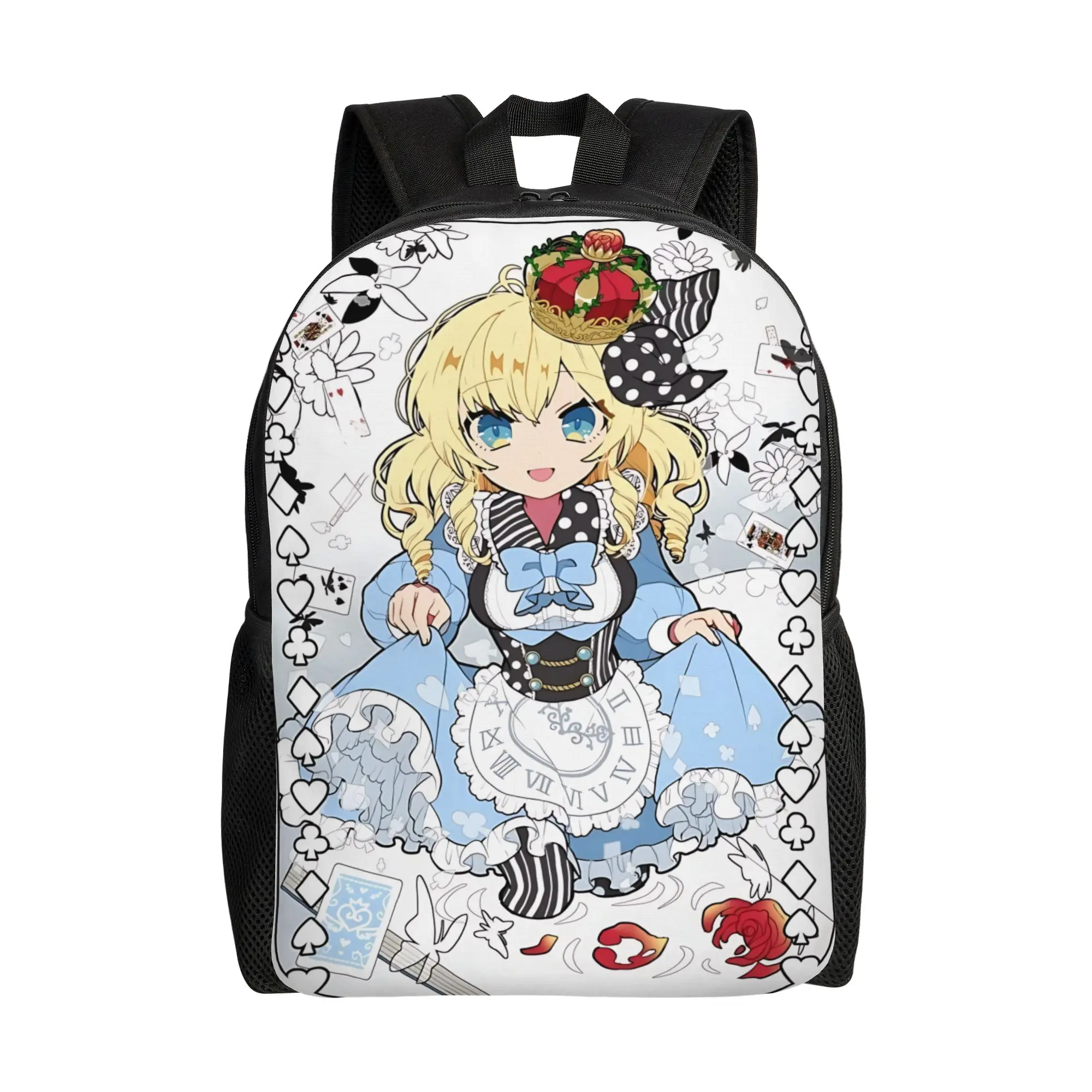 

first day of school Backpack Disney fairy tale Daypack Alice in Wonderland princess style Good Quality Retro Washable Rucksack
