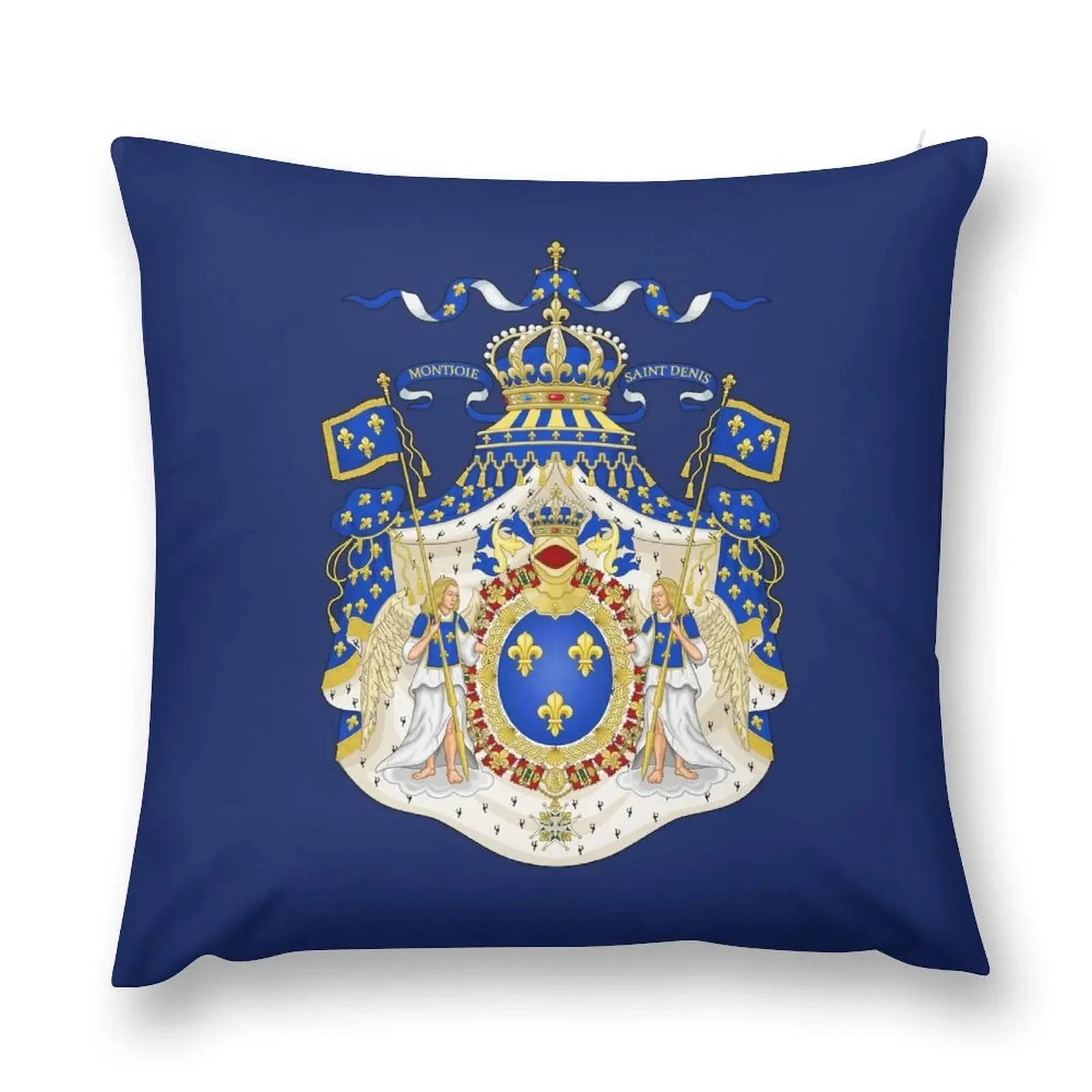 Bourbon Coat of Arms Throw Pillow Pillow Case sleeping pillows Cushions pillow