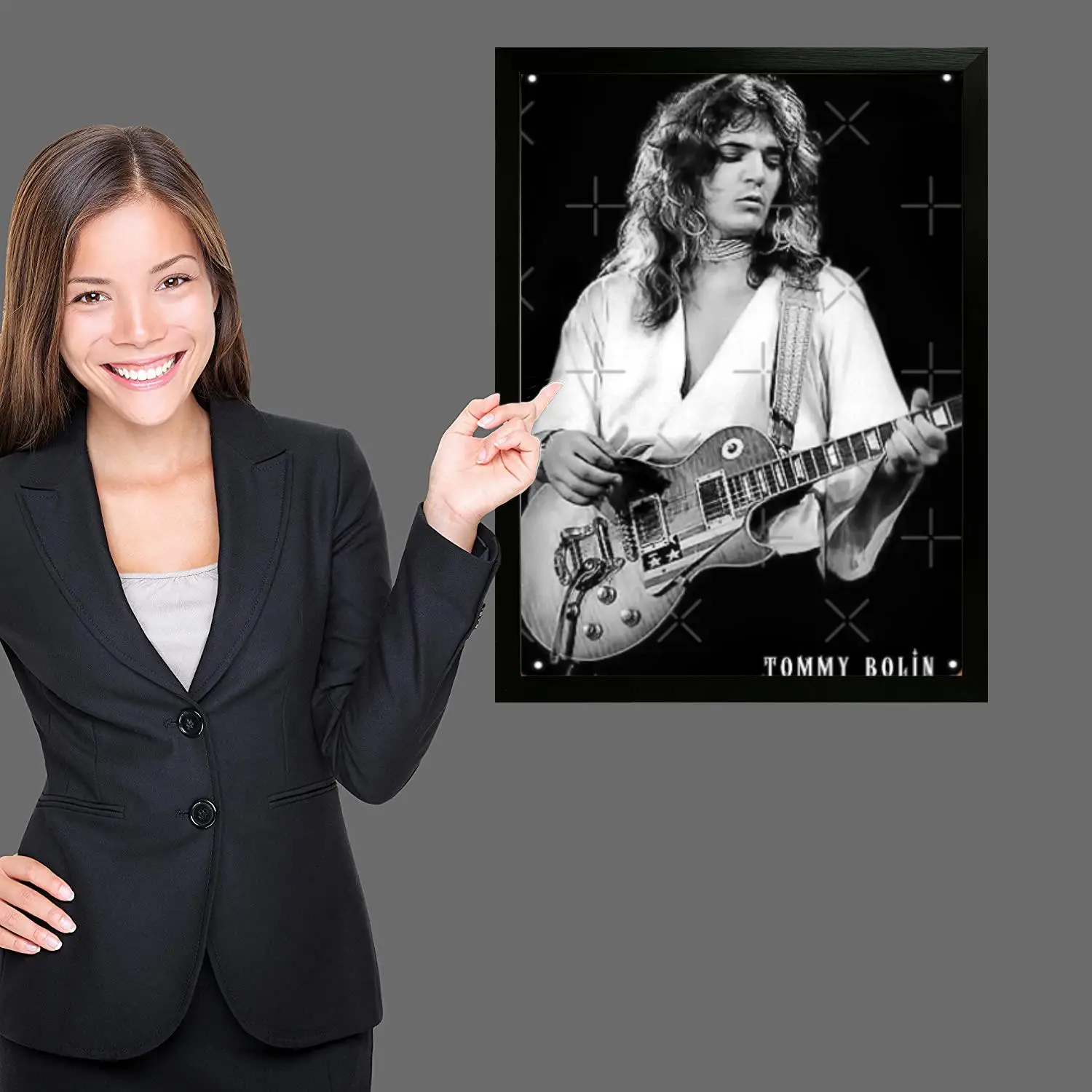 Tommy Bolin Canvas Art Poster and Wall Art, Picture Print, Modern Family Bedroom Decor,Decorative painting