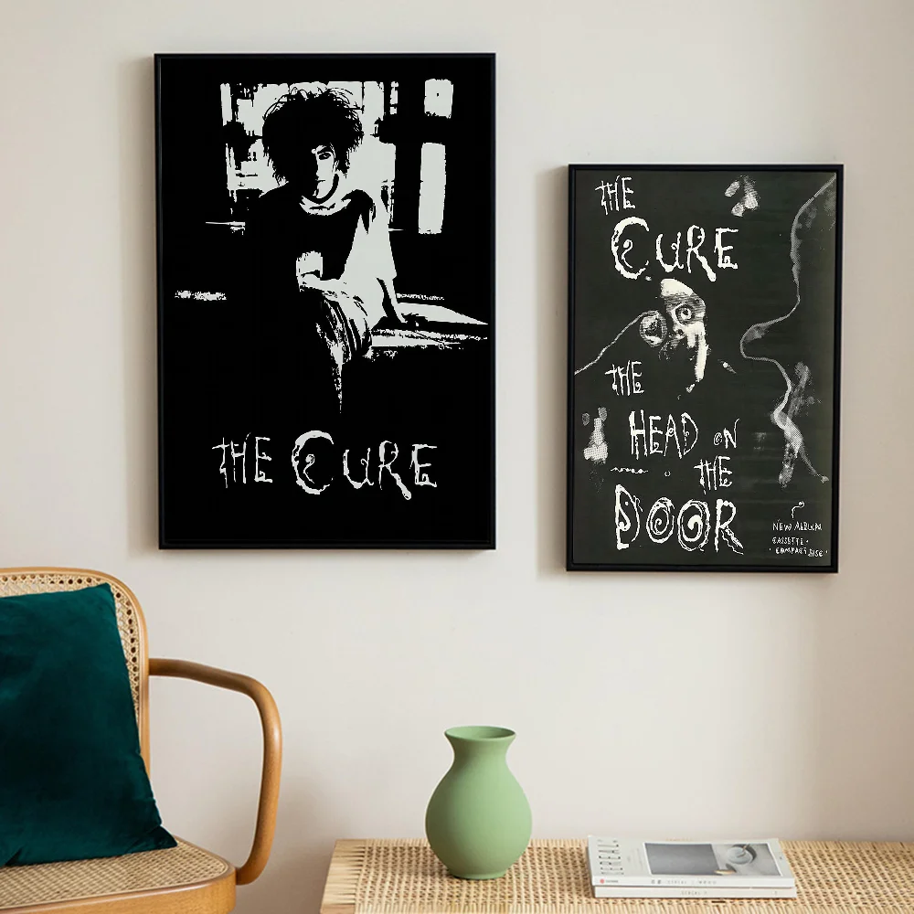 The Cure Band Whitepaper Poster HD Quality Poster Wall Art Painting Study Room Wall Decor