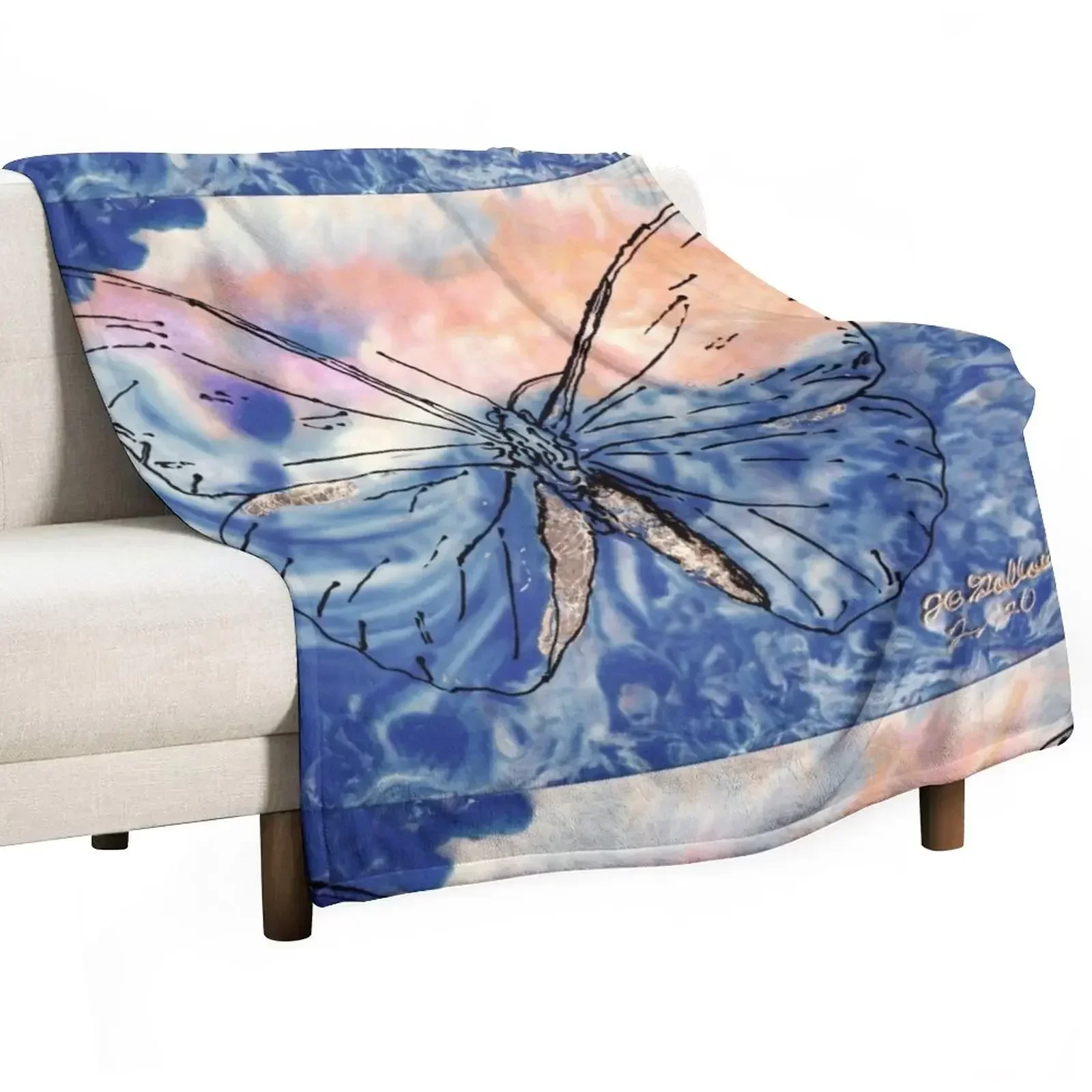 

Butterfly I Throw Blanket manga Blankets Sofas Of Decoration Soft Beds Blankets