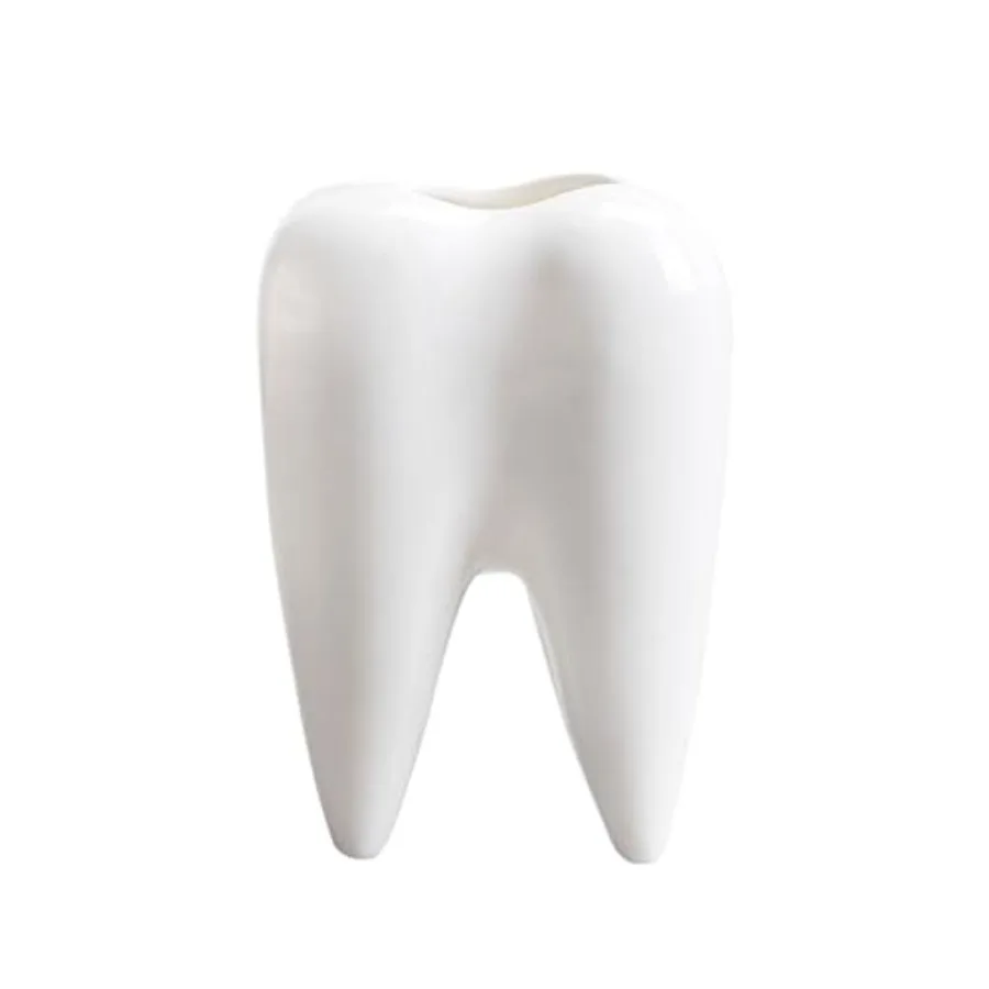 Creative Tooth Shaped Succulent Ceramic Flower Pot