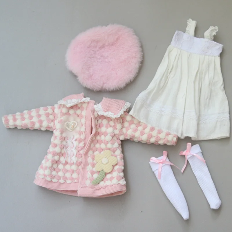 1/6 BJD Doll\'s Clothes 28cm Doll Accessories Suit Princess Dress Up Toys for Joints Baby Doll Girls Gift Toy