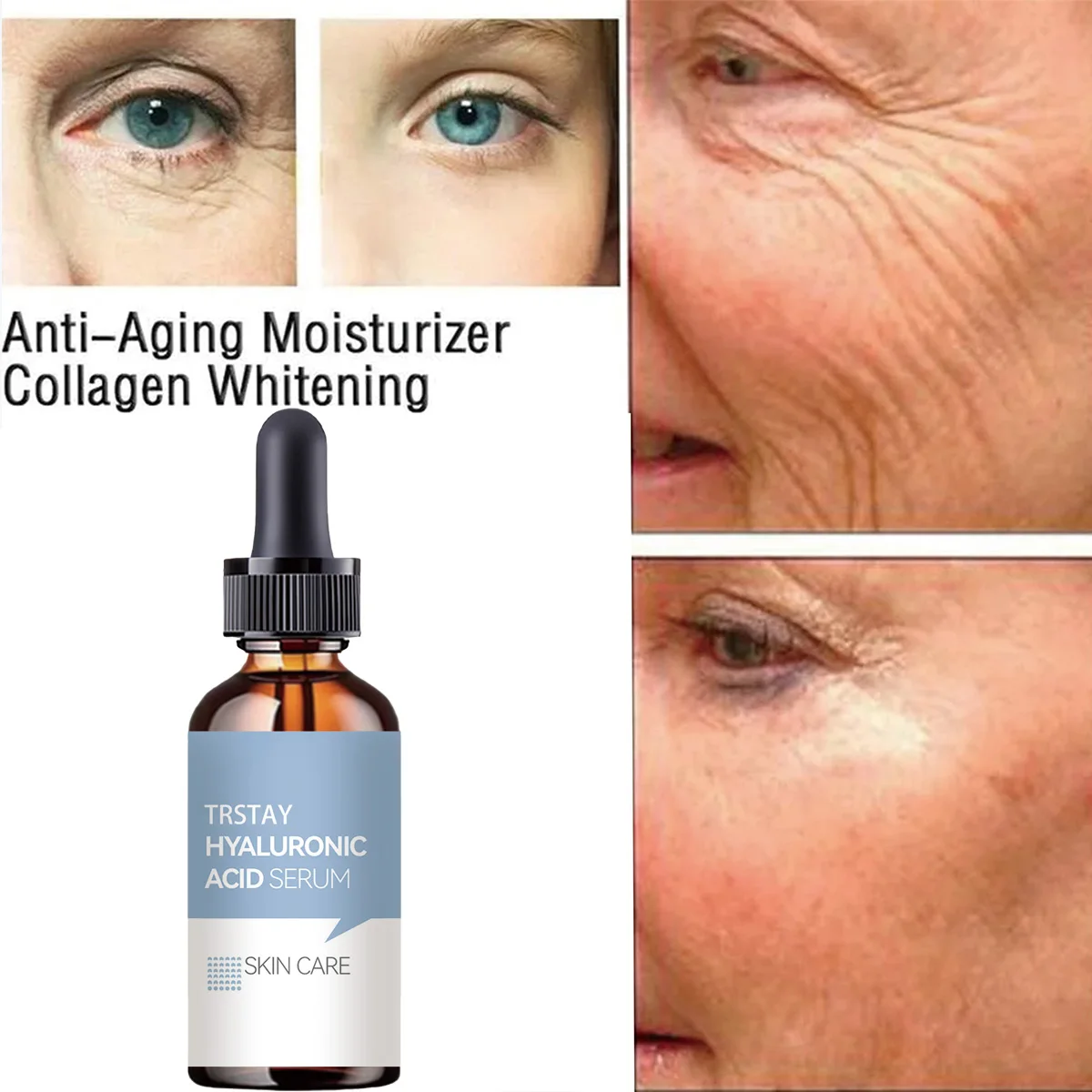 TRSTAY Hyaluronic Acid Facial Essence Anti-Wrinkle Anti-Spot Skin Care สําหรับทุกสภาพผิว Mother & Kids การตั้งครรภ์ & คลอดบุตร