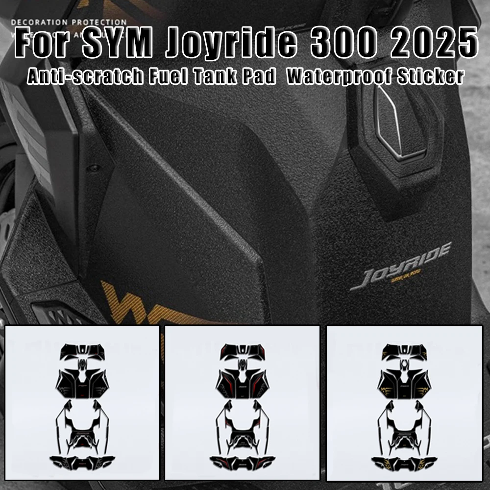 

Motorcycle Anti-scratch Fuel Tank Pad Decorative Waterproof Protective Stickers For SYM JOYRIDE300 Joyride 300 Joyride300 2025