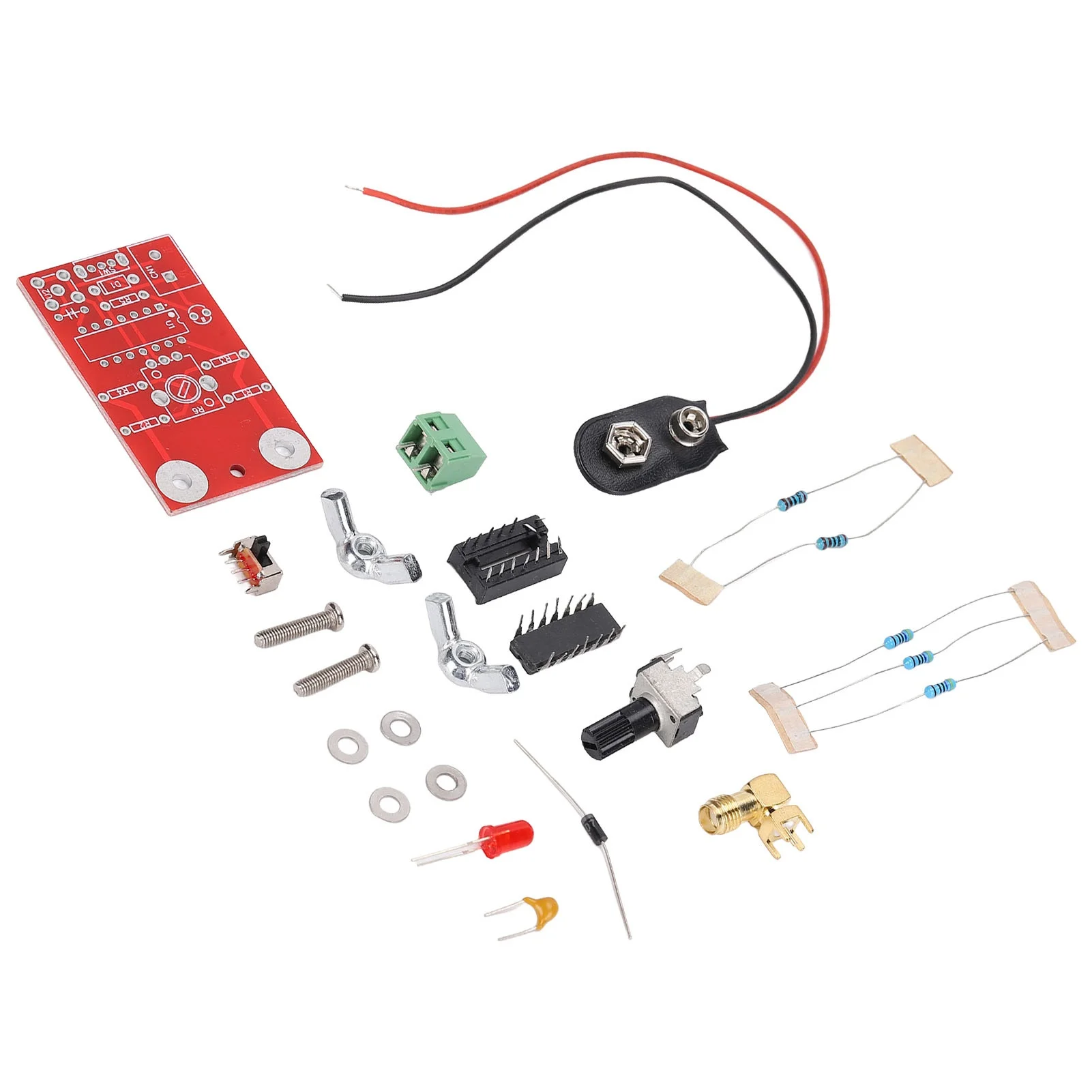 Loop Antenna Kit Active Magnetic HA SDR Short Medium Wave Radio Adjustable Gain 100kHz‑30MHz