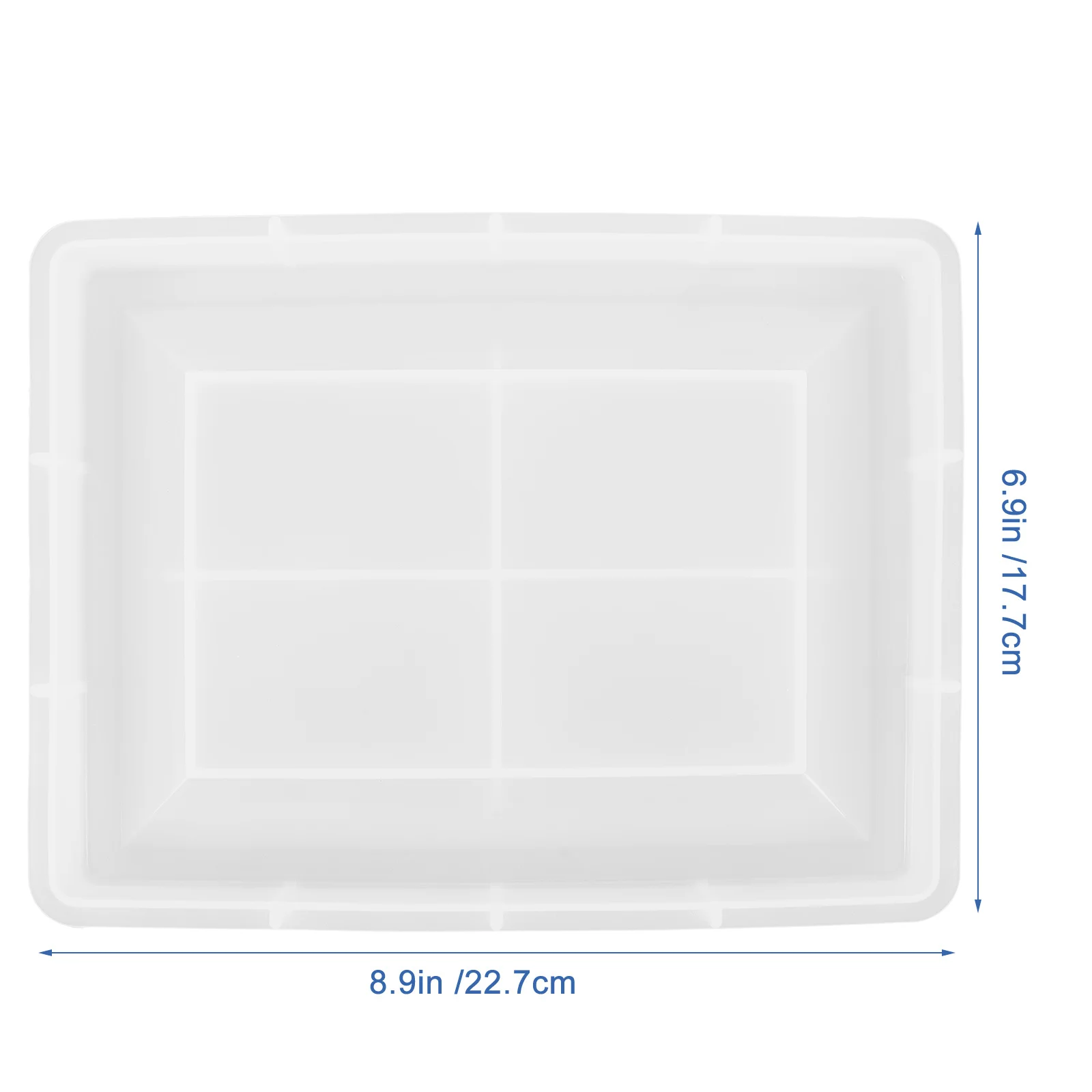 Silicone Photo Frame Mold Premium Safe Flexible Material for DIY Crafts Creative Picture Frame Making Supplies Resin Craft Mold