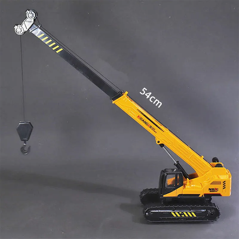 New product 1:50 plastic engineering crane toy,long-arm crane toy,simulation container,Children\'s gift,wholesale