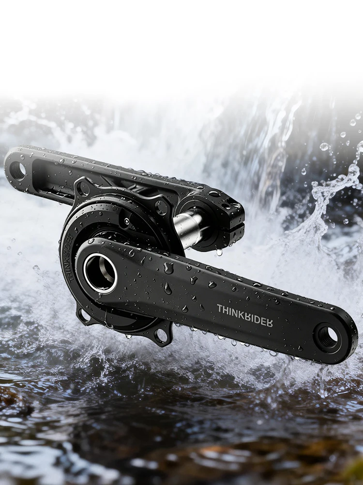 THINKRIDER PP5 Bike Spider Power Meter 4 Bolzen 110BCD 24mm Trittfrequenz-Pedal-Balance BLE ANT+ Kurbelgarnitur Kettenblatt für Shimano