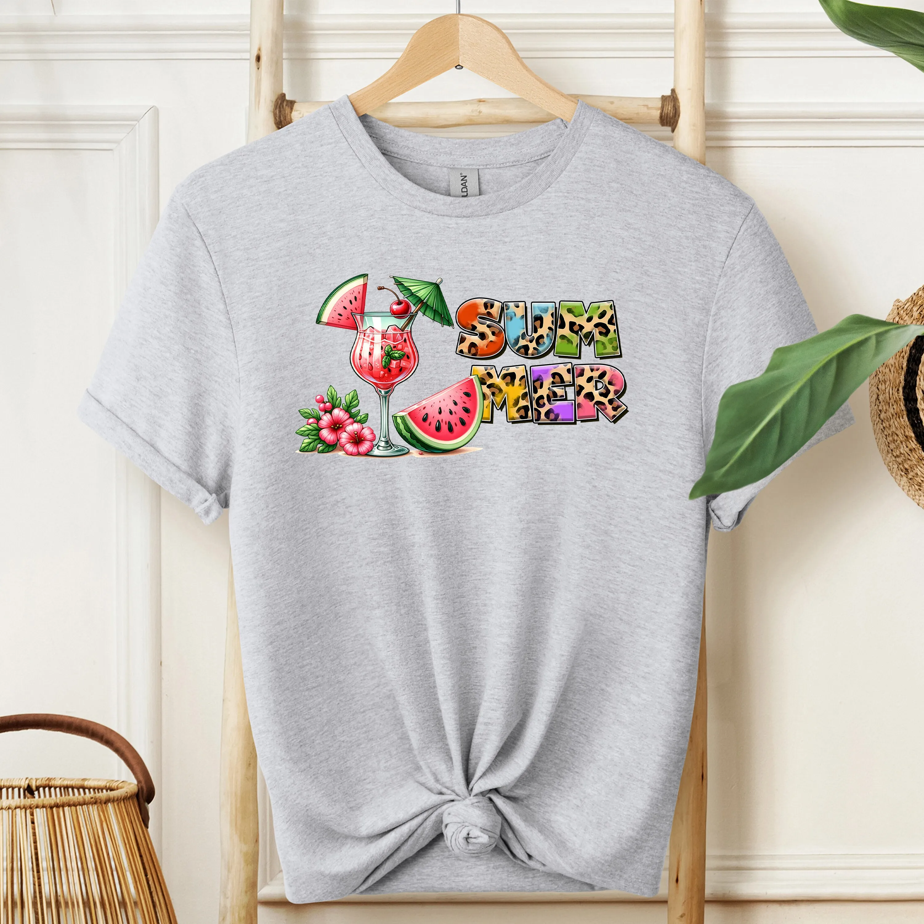 

Watermelon Summer T Shirt Beach Mom School Women For Girlfriend