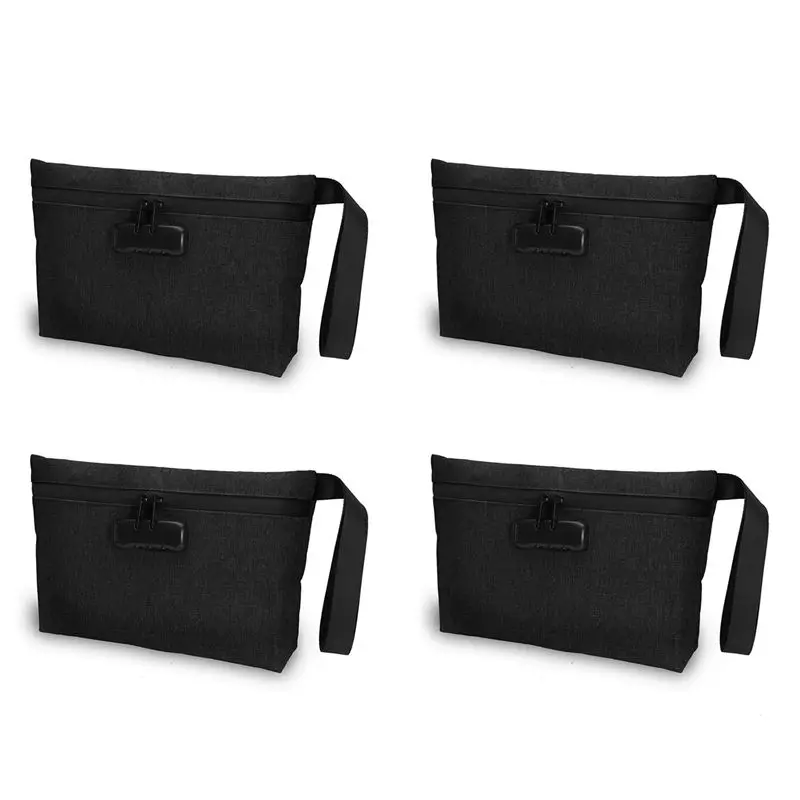 new-4x-money-bag-with-lock-lockable-cash-bag-waterproof-bank-bag-with-zipper-and-lock-for-cash-cell-phone-b