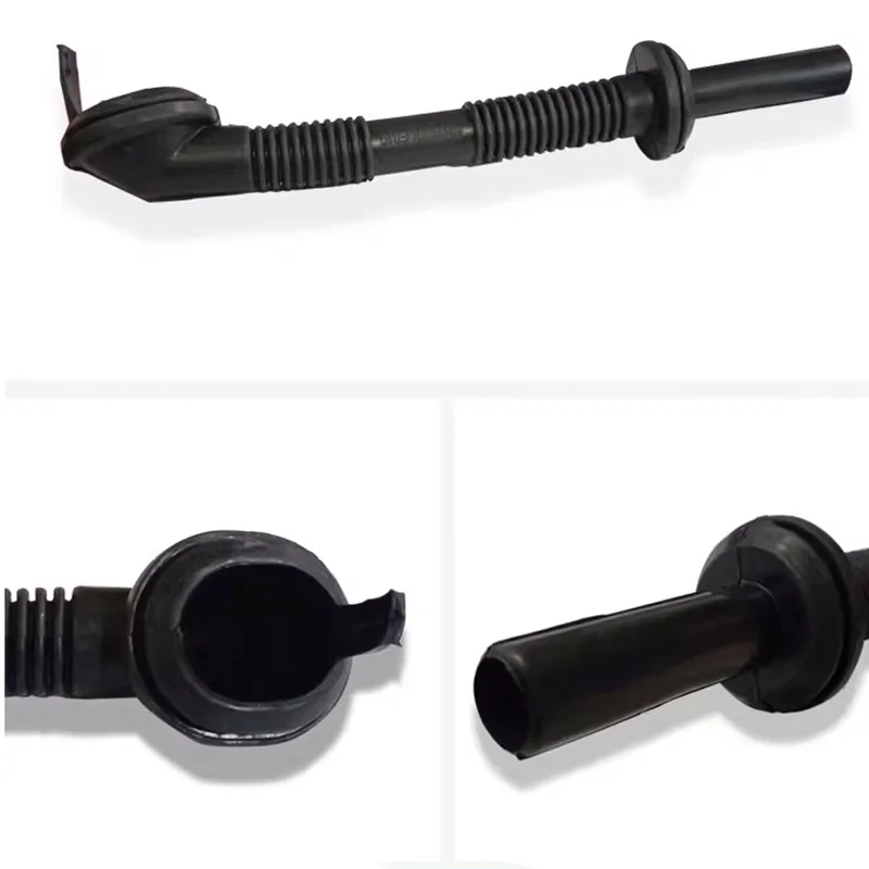 5Pcs HQ-1053  Dust Proof Rubber Black Threading Protective Tube Telescopic Rubber Tube Of The Door Tube