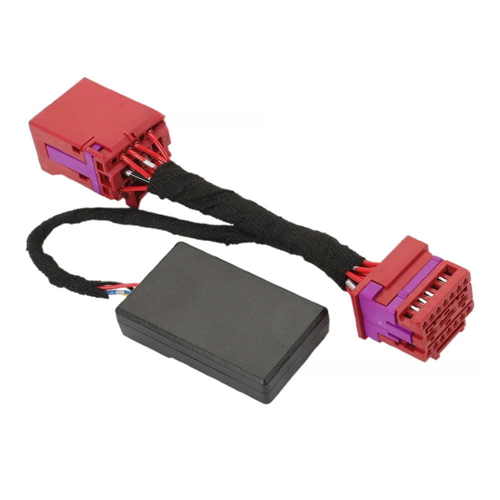 Stop Start For Eliminator Module for Porsche For Cayenne 2018 through 2026 Front Placement Red and Black Plastic
