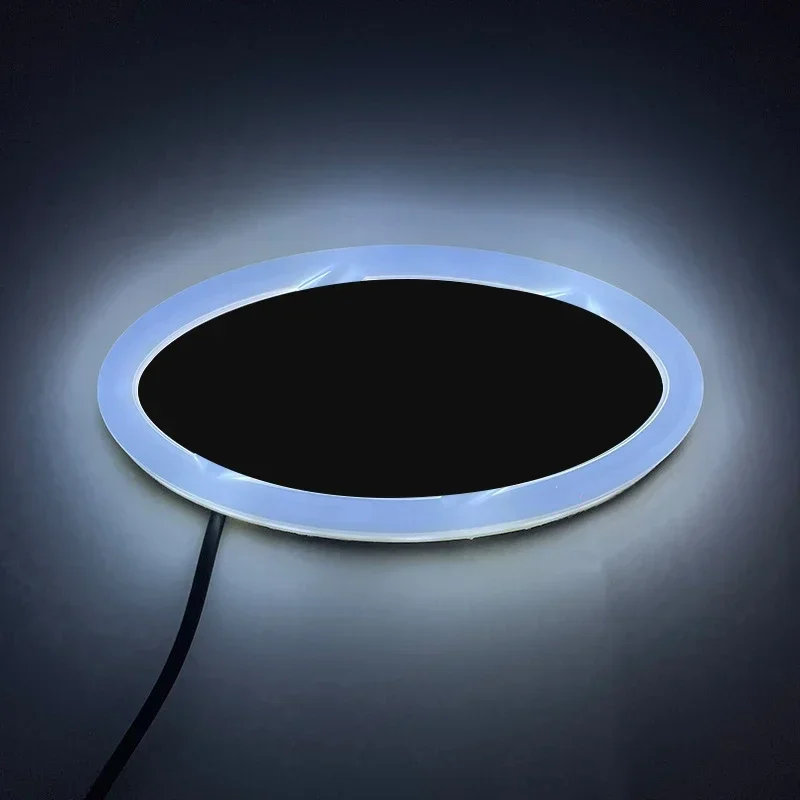 

4D Car Front Grille Trunk Logo LED Light Retrofit Light For IX35 I30 SONATA TUCSON SANTAFE GENESIS COUPE LED emblems light