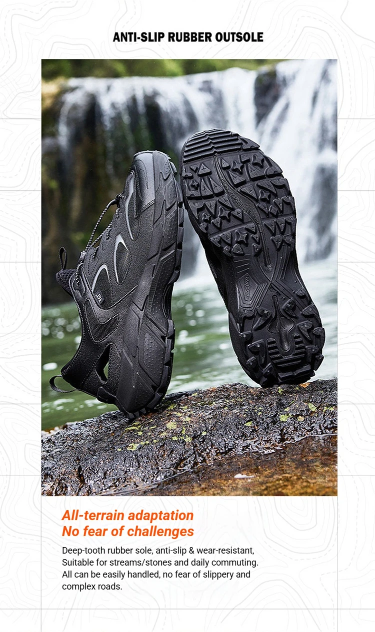 361 Degrees Paddle Herren-Flusswanderschuhe, Mesh, atmungsaktiv, stabiler Halt, Sommer, Outdoor, Wandern, Angeln, Herren-Sandalen 672626766 – Detail 11