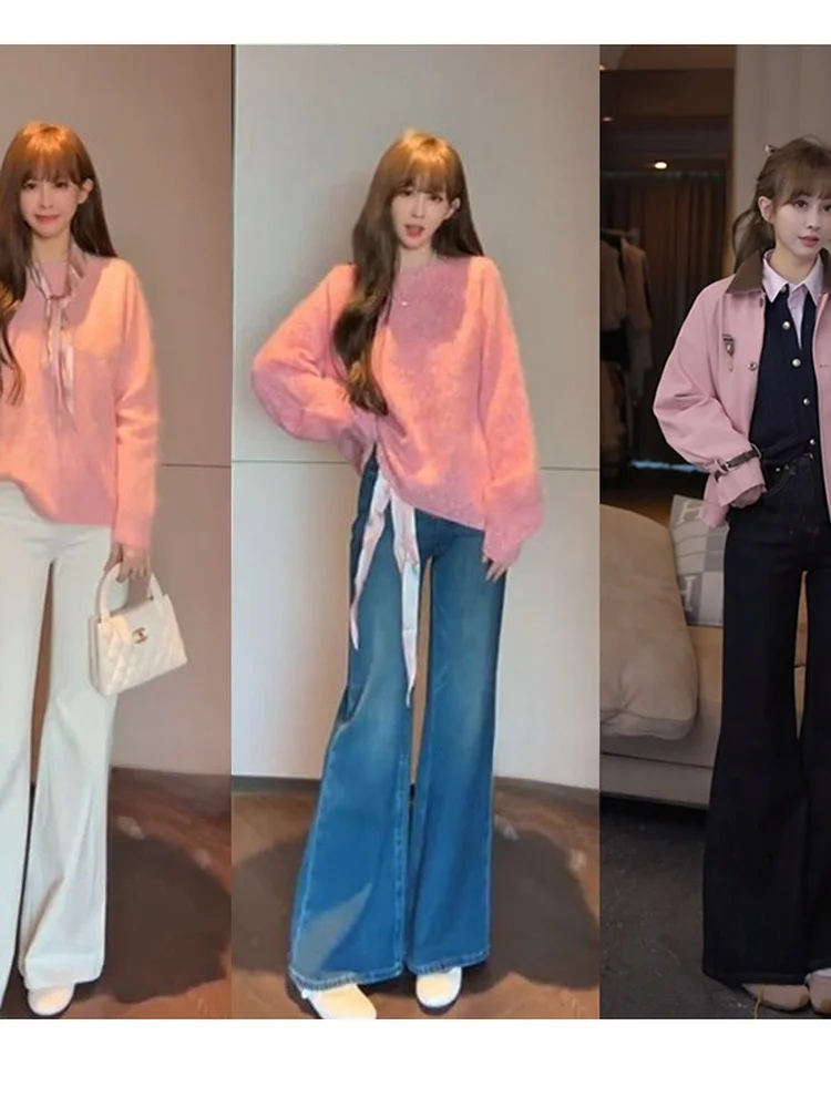 High Waist Flared J…