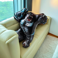 New Product Godzilla Campaign King Kong Aluminum Film Balloon Movie Theme Party Decoration Balloon Children's Birthday Gift