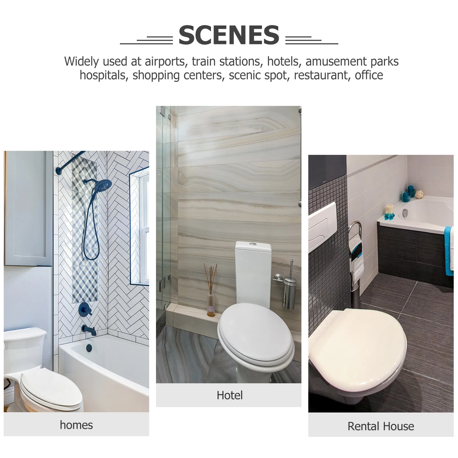 

50Pcs Non-Woven Disposable Toilet Seat Covers for Camping Essentials Toilet Mat Commode Pads Travel Essentials