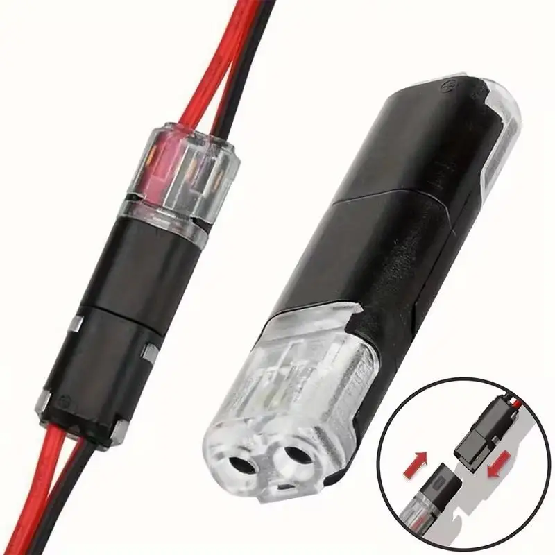 30/60Pcs Automotive Wire Connector Plug Universal Detachable No Strip Terminal for Professional Auto Electrician Repair Use