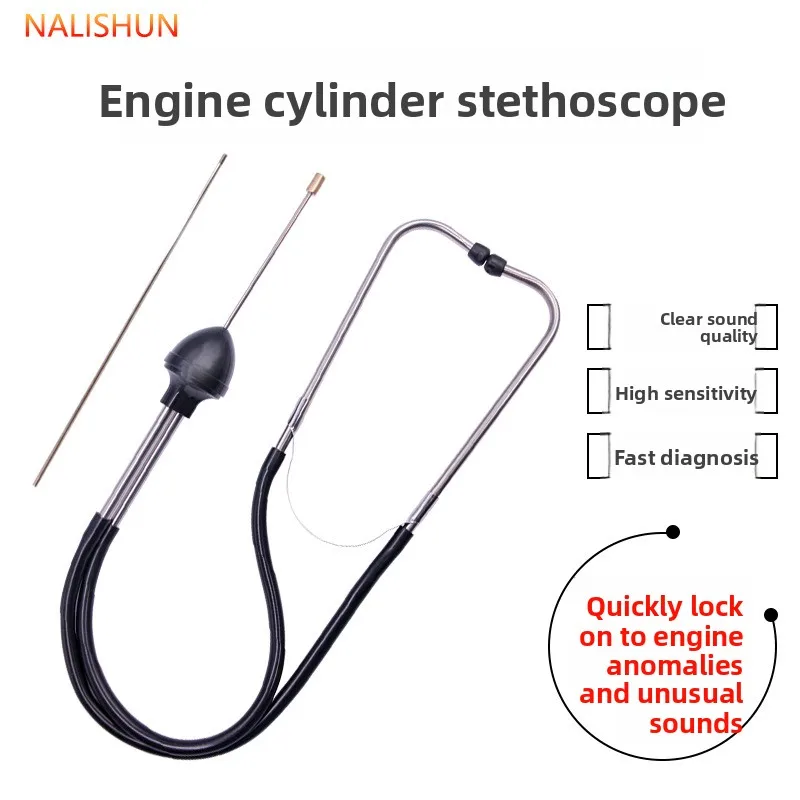 

Stainless Steel Engine Stethoscope for Car Noise Diagnosis A Precise Tool to Locate Abnormal Engine Sounds and Faulty Cylinders