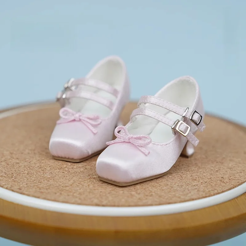 

Обувь для куклы BJD для куклы 1/4 на высоком каблуке, розовые, черные, красные, синие, белые туфли-лодочки, обувь для куклы