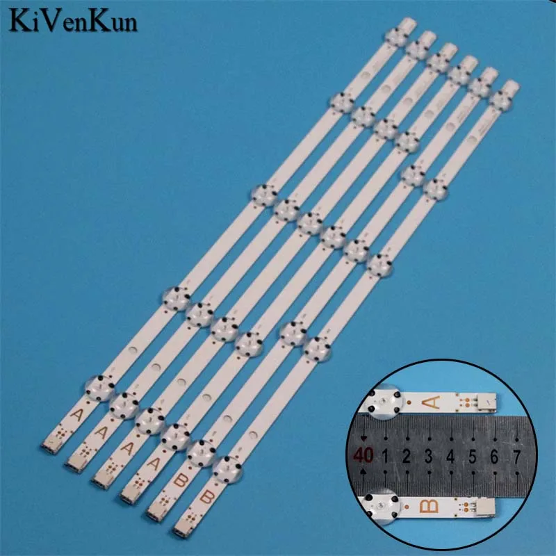 

6CPS/Set New TV's LED Lamp Bars For Techwood 49AO3SB 49AO3USB 49AO4B 49AO4USB 49A03SB 49A03USB 49A04B 49A04USB Backlight Strips