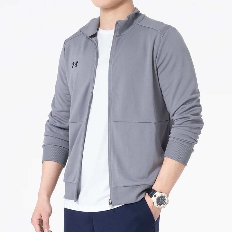 

Мужские и женские модные спортивные куртки Under Armour, трикотажные куртки для тренировок, бега, фитнеса, повседневные куртки, топы 23600304-014